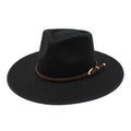 Alemania - Sombrero fedora de algodón con cordón trenzado