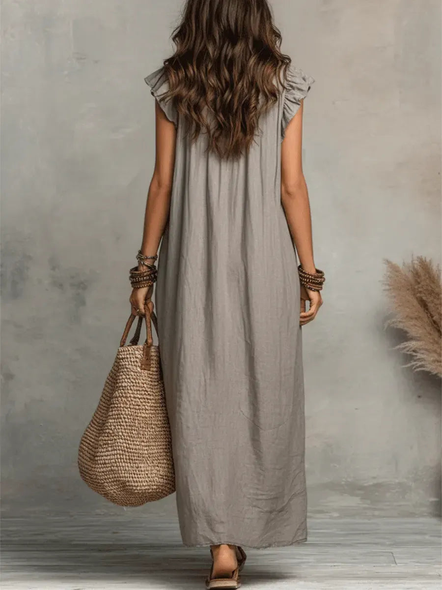 Lucía - Vestido largo bohemio