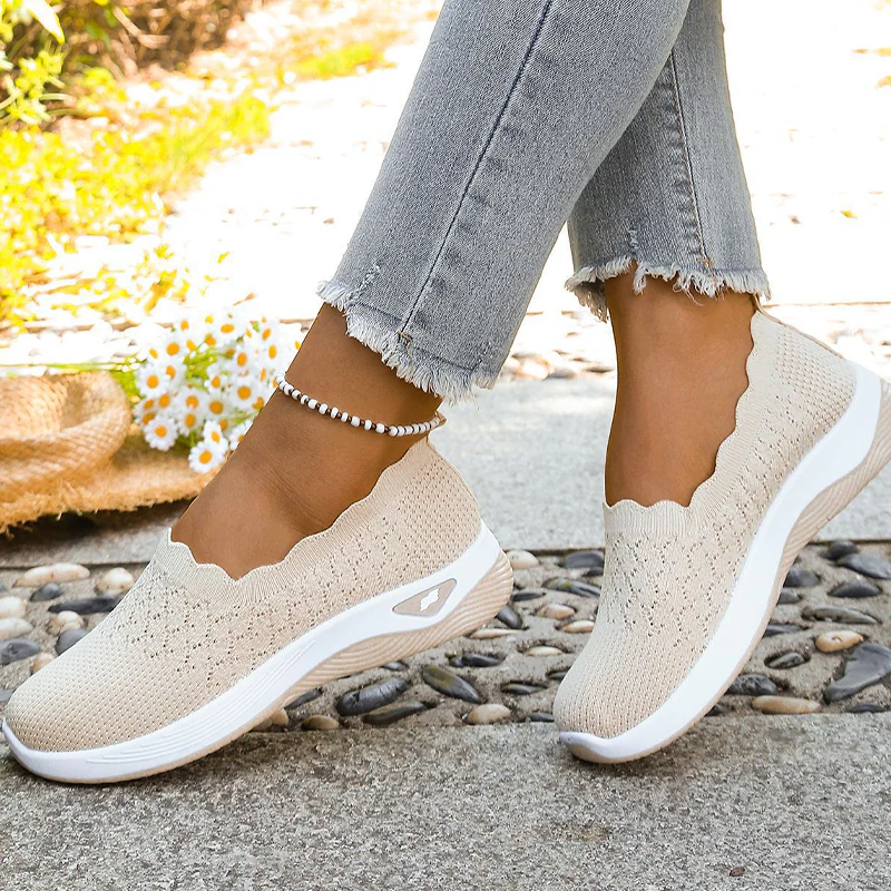 Tajo - Zapatillas de caminar para mujer, ligeras y transpirables