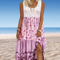 Triana - Vestido sin mangas para mujer, estilo bohemio