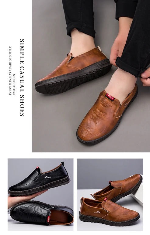 Alhambra One - Zapatillas de cuero transpirables antideslizantes