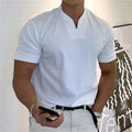 Jaén - Camiseta de manga corta para hombre, estilo ejecutivo y deportivo