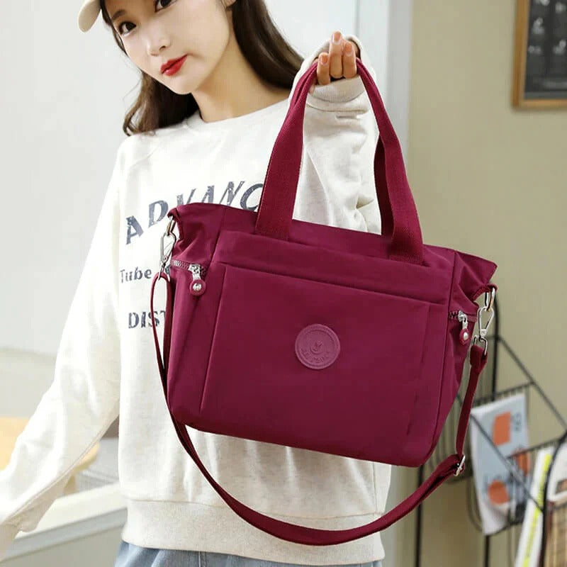 Sierra Morena - Bolso tote multicolor de gran capacidad para mujer