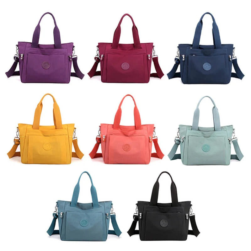 Sierra Morena - Bolso tote multicolor de gran capacidad para mujer