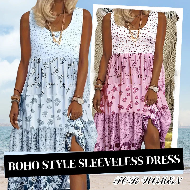 Triana - Vestido sin mangas para mujer, estilo bohemio