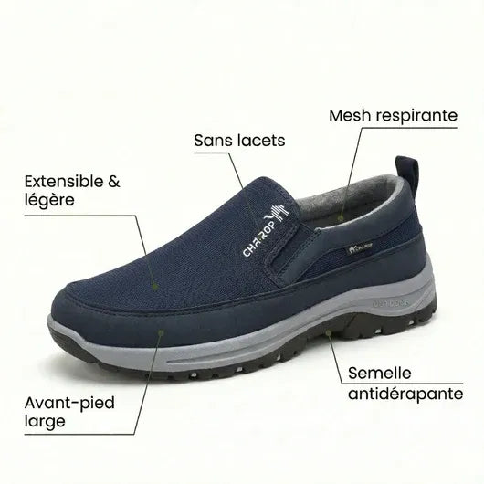 Medina - Zapatillas para caminar con comodidad ortopédica