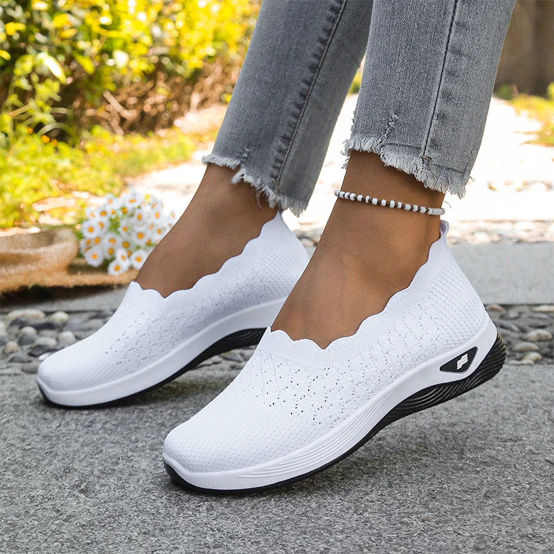 Tajo - Zapatillas de caminar para mujer, ligeras y transpirables