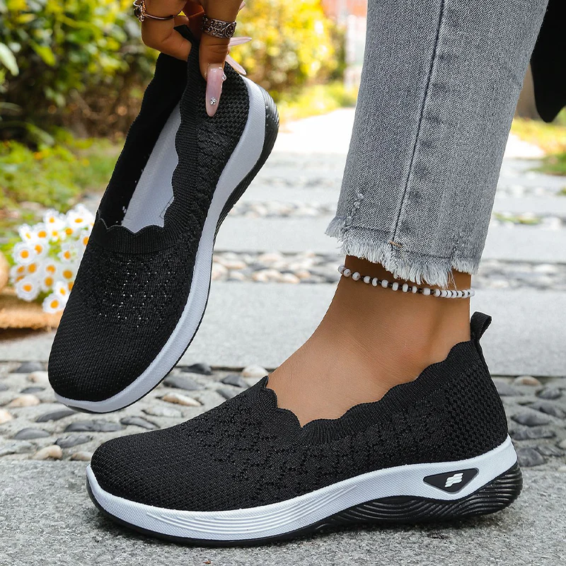 Tajo - Zapatillas de caminar para mujer, ligeras y transpirables