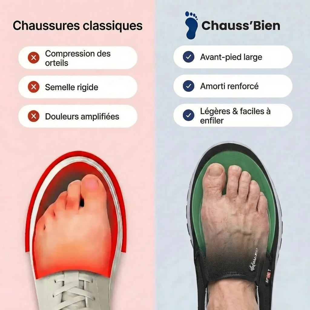 Medina - Zapatillas para caminar con comodidad ortopédica